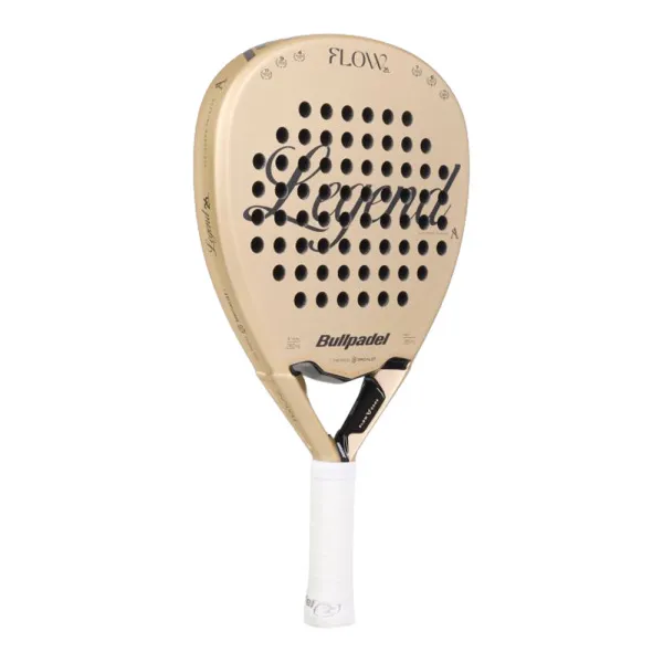 Ракетка для падела BULLPADEL Flow Legend 27, 497247, для профессионалов, стекловолокно, золотистый за 40&nbsp;157.40 ₽ в Тюмени