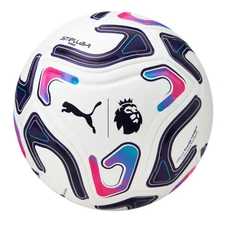 Мяч футб. PUMA Stellar Pro PL, 08510701, р.5, FIFA Quality Pro, 8п, ПУ, термосш, бело-фиолетовый за 9&nbsp;069.50 ₽ купить в Тюмени