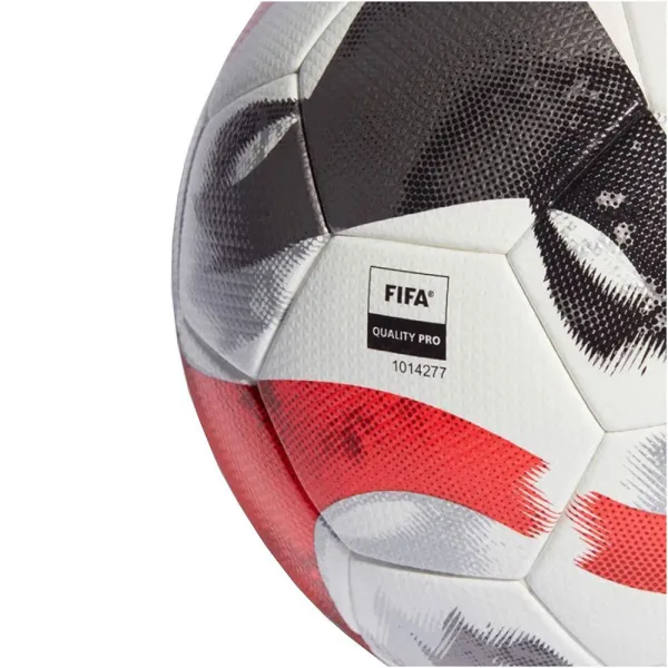 Мяч футб. ADIDAS Tiro Pro HT2428, р.5, FIFA Pro, 32 пан., ПУ, термосшивка, бело-красный за 13&nbsp;591.50 ₽ в Тюмени