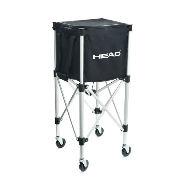 Корзина для теннисных мячей HEAD TT7003, на 125 мячей,с сумкой-переноской, складная, металл, черный за 6&nbsp;942.80 ₽ в Тюмени