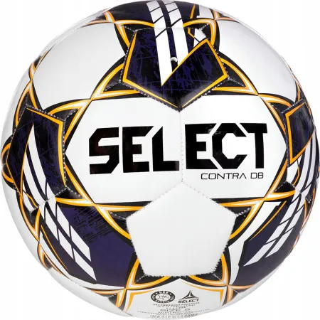 Мяч футб. SELECT Contra DB v23, 0855160600, р.5, FIFA Basic, 32 пан, ПУ, гибр.сш, бело-чер-желтый за 4&nbsp;175.20 ₽ купить в Тюмени