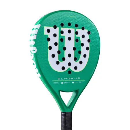 Ракетка для падела WILSON Blade Jr  V4 Padel, WR213811U0, для начин-х, стекловолокно, зеленый за 14&nbsp;934.50 ₽ купить в Тюмени