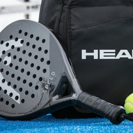 Ракетка для падела HEAD Speed Junior 2025, 226715, для любителей, стекловолокно, черный за 14&nbsp;203.50 ₽ купить в Тюмени