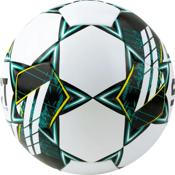 Мяч футб. SELECT Match DВ V23, 0575360004,р.5, FIFA Basic, 32п, ПУ, гибр.сш., бело-зелено-черн за 5&nbsp;875.20 ₽ в Тюмени