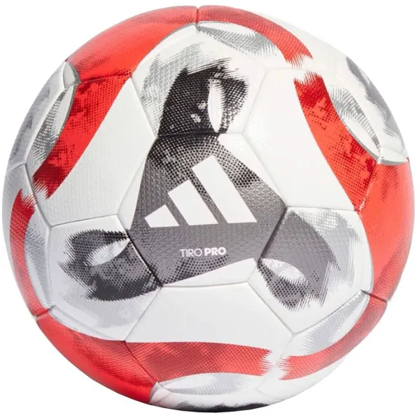 Мяч футб. ADIDAS Tiro Pro HT2428, р.5, FIFA Pro, 32 пан., ПУ, термосшивка, бело-красный за 13&nbsp;591.50 ₽ в Тюмени
