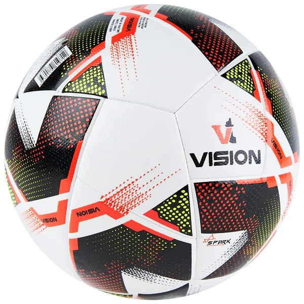 Мяч футб. VISION Spark, F324045, р.5, FIFA Basiс, 24 пан,ПУ,2 подкл.слой,гибрид.сшив,бело-мультикол за 2&nbsp;279.70 ₽ в Тюмени
