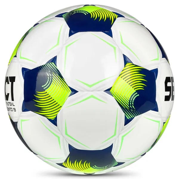 Мяч футзал. SELECT Futsal Talento 13 V26, 1062471015, р.3, 32п, ТПУ, гибр.сш, бело-сине-желтый за 4&nbsp;355.40 ₽ в Тюмени