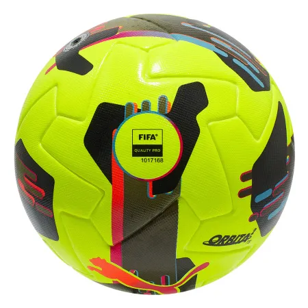 Мяч футб. PUMA Orbita 2 TB, 08432303, р.5, FIFA Quality Pro, 12 пан., ТПУ, термосшивка, желто-черный за 7&nbsp;260.70 ₽ купить в Тюмени