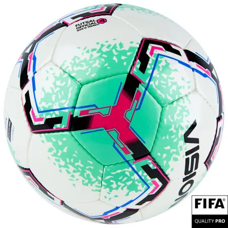 Мяч футзал. VISION SALA+, FIFA Quality Pro, FS324084 р.4, 32 п. PU, 4 подкл.сл, руч.сшив.,бело-зелен за 4&nbsp;943.60 ₽ купить в Тюмени