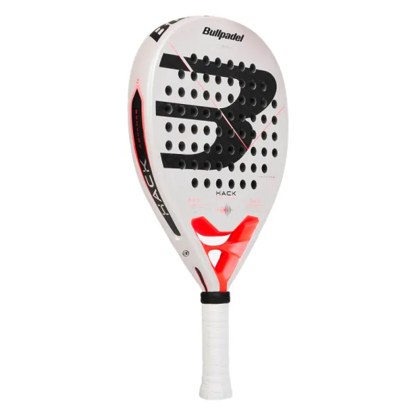 Ракетка для падела BULLPADEL Hack Advance, 494415, для проф. и любит, карбон, бело-черно-оранжевый за 18&nbsp;664.30 ₽ в Тюмени