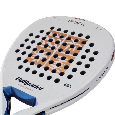 Ракетка для падела BULLPADEL Pearl 27, 497249, для проф-в, стекловолокно,карбон, бело-золотистый за 44&nbsp;319 ₽ купить в Тюмени
