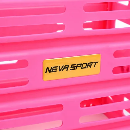 Корзина для теннисных мячей NEVA SPORT, UEA1_P, на 75 мячей, пластик, розовый за 5&nbsp;778.30 ₽ купить в Тюмени