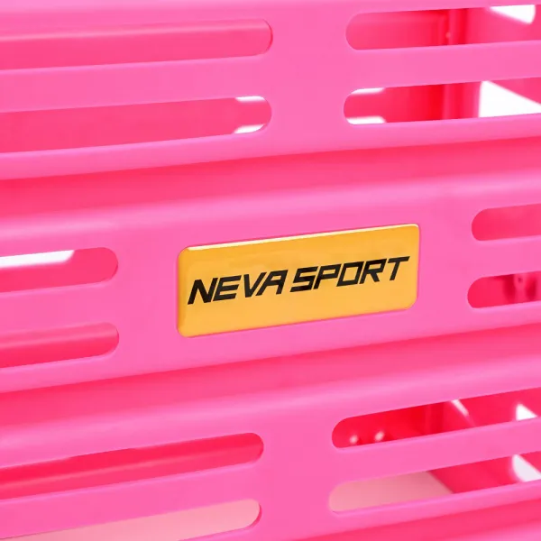 Корзина для теннисных мячей NEVA SPORT, UEA1_P, на 75 мячей, пластик, розовый за 5&nbsp;778.30 ₽ в Тюмени