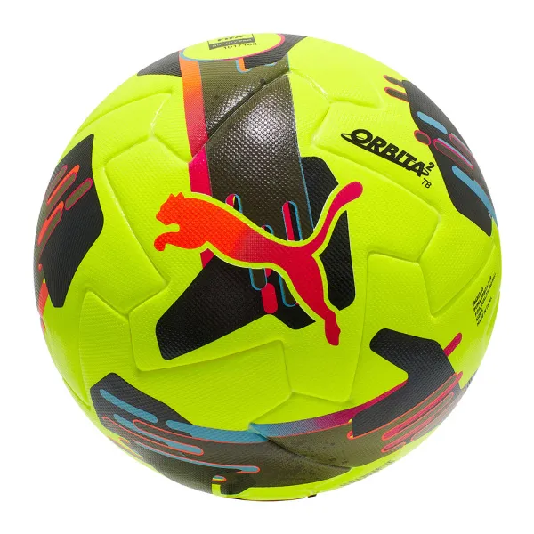 Мяч футб. PUMA Orbita 2 TB, 08432303, р.5, FIFA Quality Pro, 12 пан., ТПУ, термосшивка, желто-черный за 7&nbsp;260.70 ₽ в Тюмени