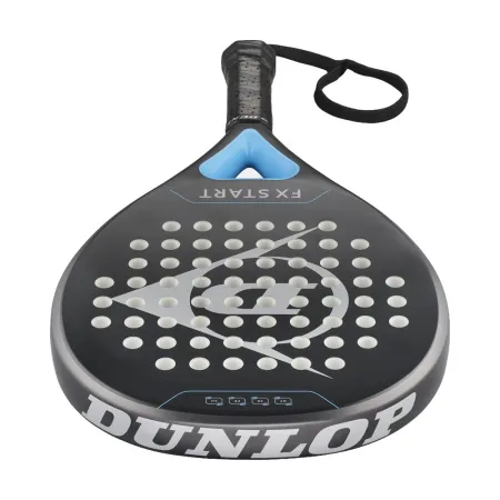 Ракетка для падела Dunlop FX Start, 10370737, для начинающих, гибрид, графит, черно-синий за 13&nbsp;175 ₽ купить в Тюмени