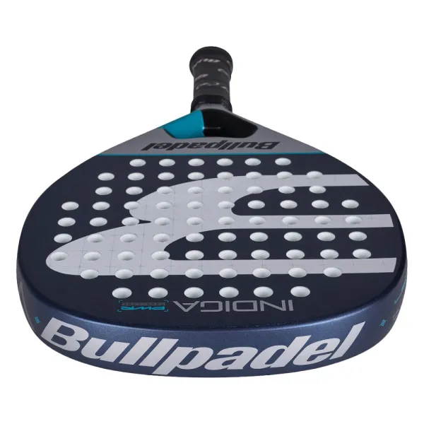 Ракетка для падела BULLPADEL Indiga Power 26, 494416, для начинающих, стекловолокно, темносине-серый за 14&nbsp;672.70 ₽ в Тюмени