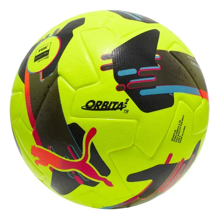 Мяч футб. PUMA Orbita 2 TB, 08432303, р.5, FIFA Quality Pro, 12 пан., ТПУ, термосшивка, желто-черный за 7&nbsp;260.70 ₽ купить в Тюмени