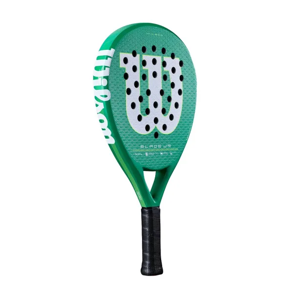 Ракетка для падела WILSON Blade Jr  V4 Padel, WR213811U0, для начин-х, стекловолокно, зеленый за 14&nbsp;934.50 ₽ в Тюмени