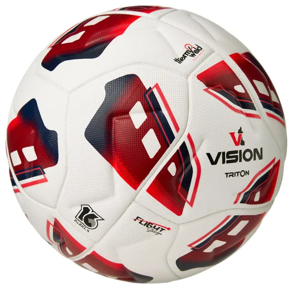Мяч футб. VISION TRITON, FV425075, р.5,FIFA Quality Pro,MF, 16 пан, термосш.,бел-красный за 8&nbsp;007 ₽ в Тюмени