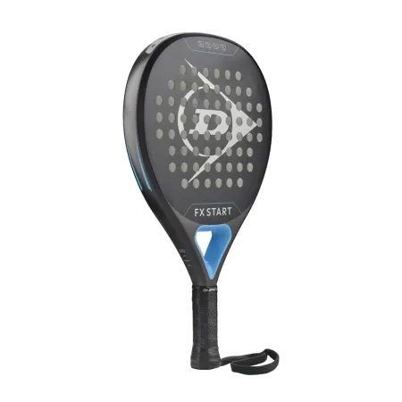 Ракетка для падела Dunlop FX Start, 10370737, для начинающих, гибрид, графит, черно-синий за 13&nbsp;175 ₽ купить в Тюмени