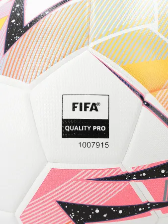 Мяч футзал PUMA Futsal 1, 08376301, р.4, FIFA Quality Pro, 32пан, ПУ, терм.сш, бело-розовый за 6&nbsp;502.50 ₽ купить в Тюмени