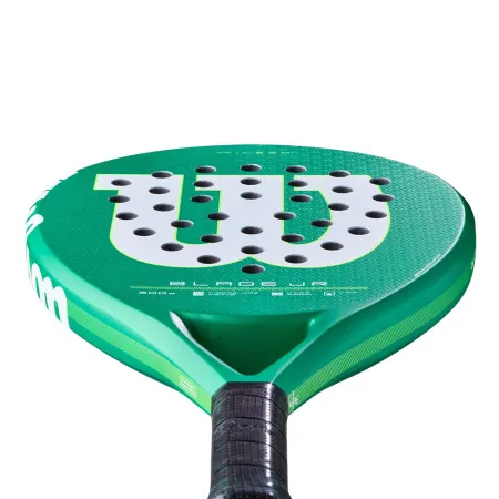 Ракетка для падела WILSON Blade Jr  V4 Padel, WR213811U0, для начин-х, стекловолокно, зеленый за 14&nbsp;934.50 ₽ купить в Тюмени