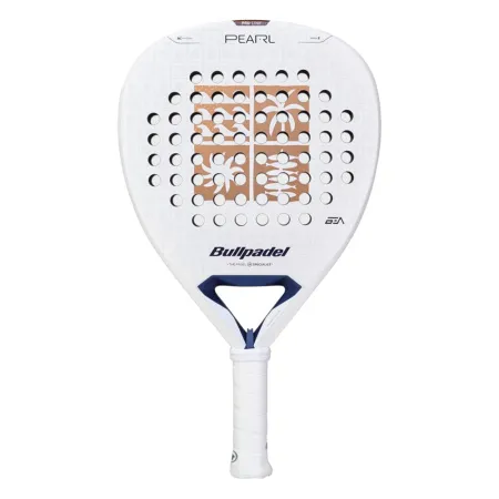 Ракетка для падела BULLPADEL Pearl 27, 497249, для проф-в, стекловолокно,карбон, бело-золотистый за 44&nbsp;319 ₽ купить в Тюмени