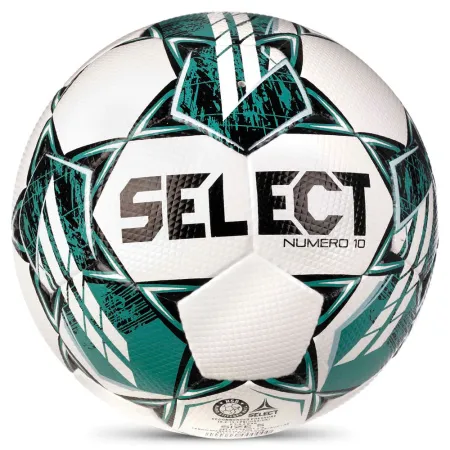 Мяч футб. SELECT NUMERO 10 V23, 0575060004, р.5, FIFA Basic, 32п, ПУ, руч. сш, бело-бирюзовый за 8&nbsp;051.20 ₽ купить в Тюмени