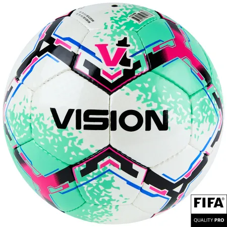 Мяч футзал. VISION SALA+, FIFA Quality Pro, FS324084 р.4, 32 п. PU, 4 подкл.сл, руч.сшив.,бело-зелен за 4&nbsp;943.60 ₽ купить в Тюмени