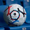 Мяч футб. KELME Russian Premier League, 7601QU5216-100, р.5, FIFA Pro, 10п, ПУ, термосш, бел-син-кр за 10&nbsp;672.60 ₽ купить в Тюмени
